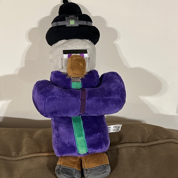 Official Minecraft Witch plush plushie / stuffed animal toy Mojang Jinx - Picture 2 of 7